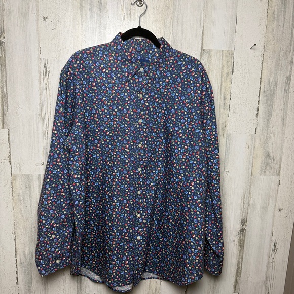 Polo Ralph Lauren Men's 1XB Big XL Floral Button Down Up Shirt Preppy Old Money - Picture 2 of 9